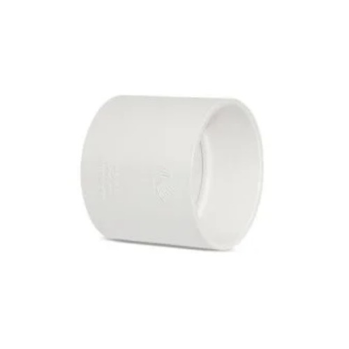 PVC Coupling 3/4 inch SCH 40 White Color | Al-Manar Pipes Factory