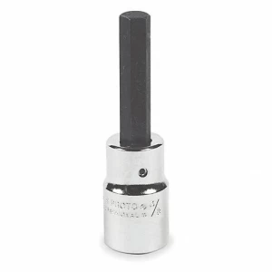 Socket Impact Bit 3/8 inch Drive Size Steel Alloy Chrome Finish | Proto ARAB PROS COMPANY