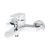 Bath Mixer Brass 21.2×20.4×9.8 cm, Yolanda Model Chrome And White