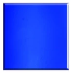 تشطيب كابينة مصعد ستيل، تصميم أنيق، لون ازرق