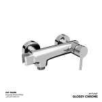 Shattaf Mixer External Establishment with Stand , Weight 1128 gram ,Color Glossy Chrome