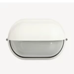 Exterior Wall Lighting, White Color, 27.5 cm Height, 15.5 cm Width