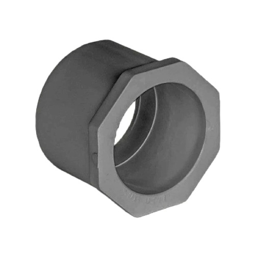 CPVC Plastic Reducer 1 × ¾ inch Light Gray | Al-Rajhi Pipes