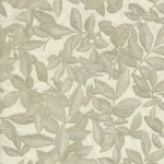 Tree-Patterned Wallpaper, Vinyl Sheath, Length 15.6m, Width 106cm, Beige with brown and golden color