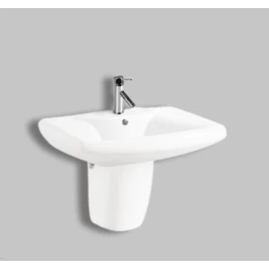 Hanging Ceramic Western Washbasin Size 40×40 cm | Prime Alarabia