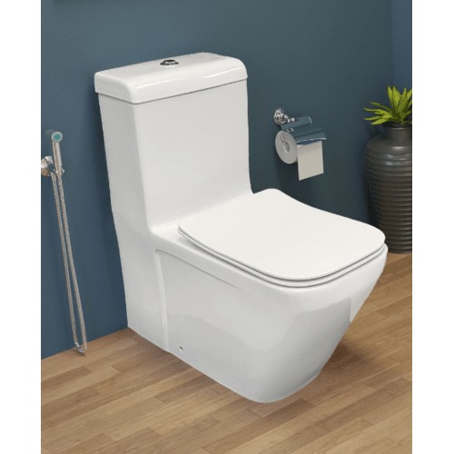 Floor Mounted Toilet Fancy Model Length 71 cm White | Saudi Ceramics