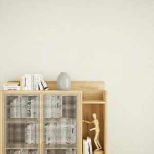 Plain Design Wallpaper 10 m x 50 cm Ivory Color | 