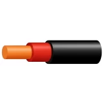 1C Power Cable 1.5 sq mm 0.6/1kV, Solid Copper Wire, XLPE Insulated, Red Color, Length 1000 meter | SCC