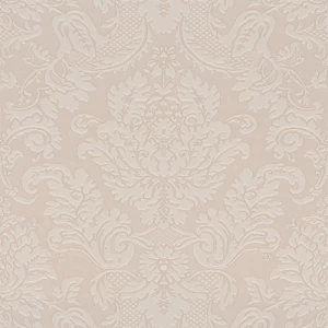 Classic Wall Covering Pale Beige Color, 10m x 0.73m, Model 3961 | Balbaid Decor Company