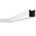 Belgian Foam Wall Skirting, Length 2m, Width 100mm, Height 100mm, White Color