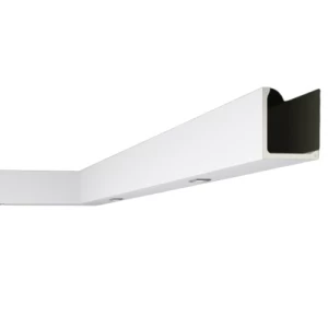 Belgian Foam Wall Skirting Length 2m Width 100mm Height 100mm White | L4