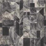 ورق جدران تصميم حجري لون رمادي، طول 10 م، عرض 0.53 م.