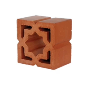 Decorative Red Brick 300×300×200 mm, Weight 20.14 kg | Yamama Factories for red bricks and clay products