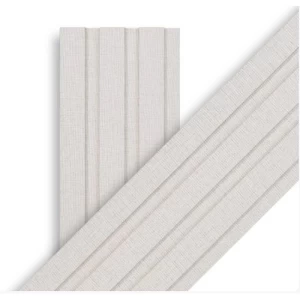 Corrugated Wood Substitute 19.5 x 290 cm, Beige Color | Luxury line