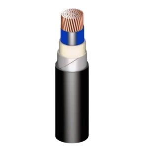 كابل نحاس PVC مسلح ATA مقاس 25 مم2 خط واحد مجدول، 600/1000 فولت، ازرق | مجموعة كابلات الرياض
