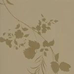 Floral Wall Decoration, Length 10 meters, Width 53 cm, brown Color
