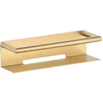 رف ستانلس ستيل ابعاد 31×12×11 سم، لون ذهبي