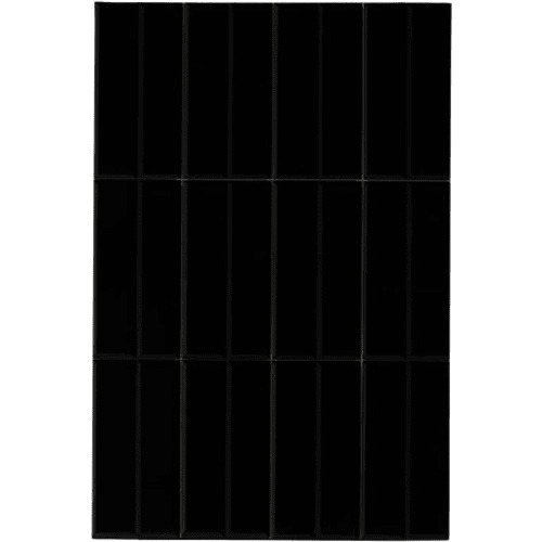 Ceramic Wall Tiles 60x30 cm Black, Model B&W | Abyat Company