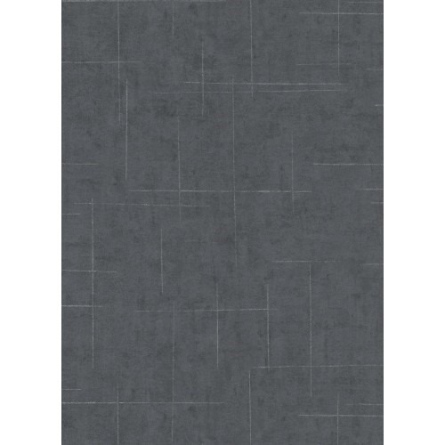 Patterned Wallpaper Dark Gray 10m x 0.53m Model 10006-15 | Balbaid Decor Company