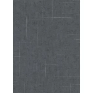 Patterned Wallpaper Dark Gray 10m x 0.53m Model 10006-15 | Balbaid Decor Company