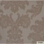 Classic Wallpaper Length 10m, Width 0.73m, Brown Color, Model 275002