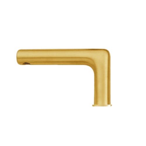 Bathroom Washbasin Mixer Three Hole 11.7×8.5 cm, Matt Gold | Hatch Company