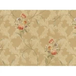 ورق جدران ايطالي مقاس 10 م×1.06 م، لون بيج، موديل 7304