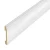 Polystyrene Skirting, Dimensions 240x8 cm, White Color, Model Number 71151
