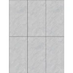 سيراميك بورسلان للأرضيات، مظهر رخامي، الأبعاد 60 × 120 سم، لون رمادي فاتح