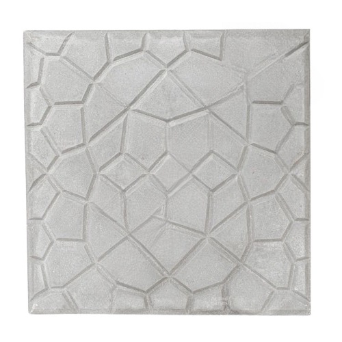 Patterned Cement Tile 40x40 cm, Height 4 cm, Cement Color | Al Sarif Building Materials