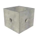 مانهول خرساني  لغرف التفتيش مقاس 120x120x120  سم