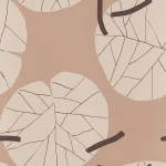  Wall decoration modern design, size 10 m x 0.53 m, light brown color, model  73218