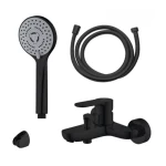 Bathtub Mixer, Black Color | Saudi ceramics