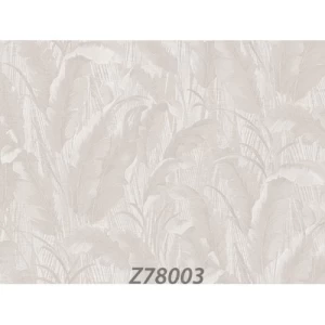 Wall Decoration Leaf-Patterned Design 10 m x 1.06 m Pale Beige | Balbaid Decor Company