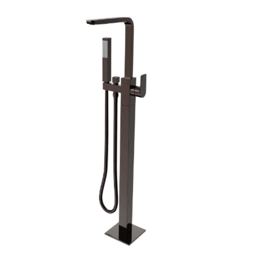 Floor Standing Bathtub Mixer 107.3×27.5×21 cm Black Titanium | Hatch Company