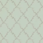 ورق جدران فينيل، تصميم نقشات، مقاس 15.6 م×100 سم، لون اخضر شاحب 