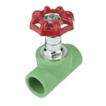 PPR Gate Valve English Size 32×3/4 mm, Pressure 25 Bar, green Color | ASK Company