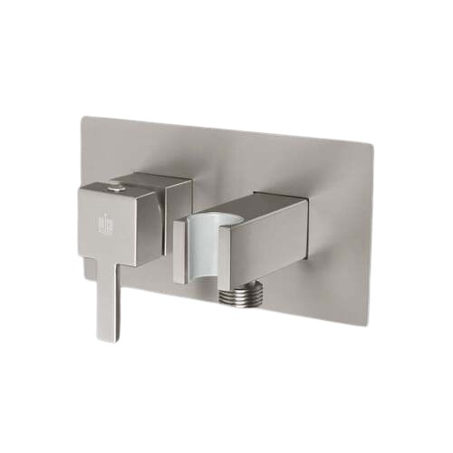 Bidet Spray Mixer Hot Water Check Valve 16.8×8×13.2 cm Matt Nickel 15 Bar | SW-01720029