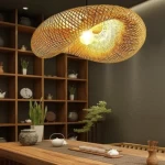 Square Ceiling Pendant Light, Size 60x40x20 cm, 200 cm Wire