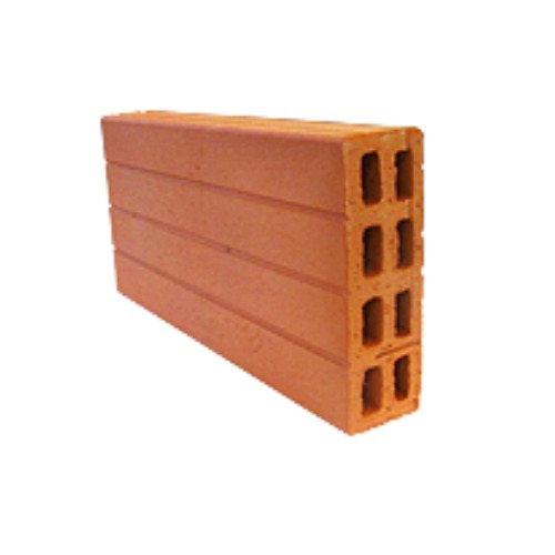 Hollow Red Bricks 40x20x7 cm, Weight 6.4 kg | Yamama Factories for red bricks and clay products