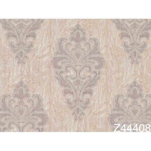 Italian Wallpaper Classic Design 10m x 1.06m Pale Beige, Model 44408 | Balbaid Decor Company
