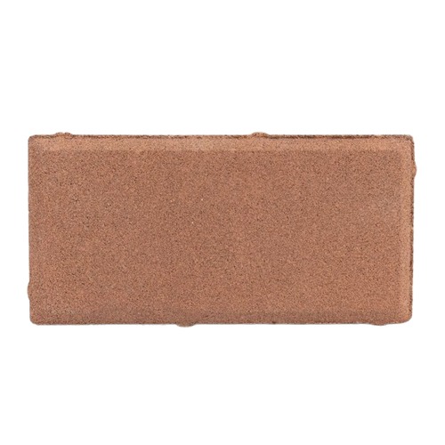 Holland Rough Interlock Rectangular Tiles 20x10x6 cm Light Brown Chamfer | Al Sarif Building Materials