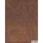 Italian Wallpaper Brown Color Floral Design, Size 10mx0.73m, Model 125010