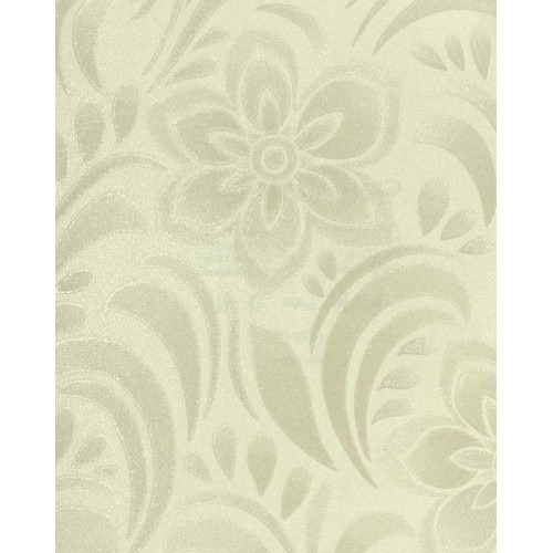Floral Wall Covering 10m x 0.53m Light Beige | Balbaid Decor Company Model 32489