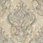 ورق جدران ايطالي مقاس 10 م×1.06 م، لون بيج، موديل 83419