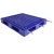 HDPE Plastic Pallet, Dimensions 120x100x15 cm, Blue Color, Model Number QHAKO