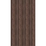 Wooden alternative decorative board, pattern brown color, height 290 cm, model 50-105