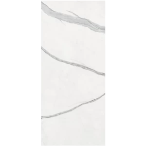 بلاط ارضيات بورسلان مقاس 135x305 سم، لون ابيض، موديل Viareggio | شركة ابيات
