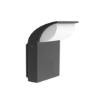 توروزو إنارة جدارية ليد بدون لمبة، رمادي، مقاس 200×100×105 مم