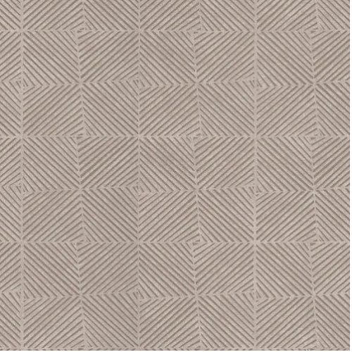 Belgian Wallpaper Geometric Design Brown, Size 10 m x 0.53 m | Abyat Company